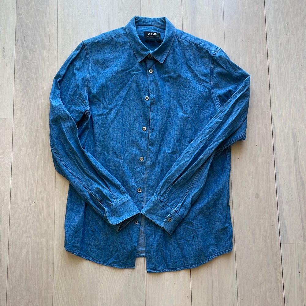 Apc denim men’s shirt M